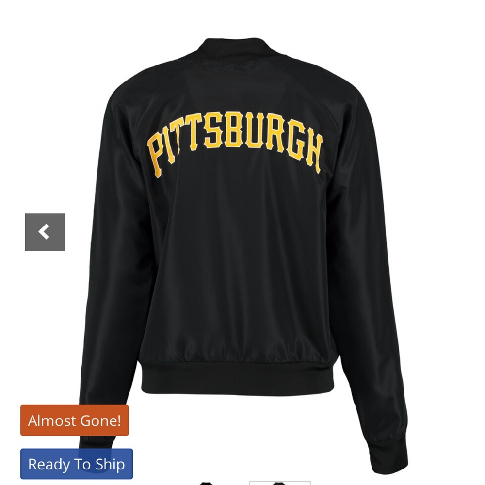PINK Pittsburgh Pirates Varsity Jacket